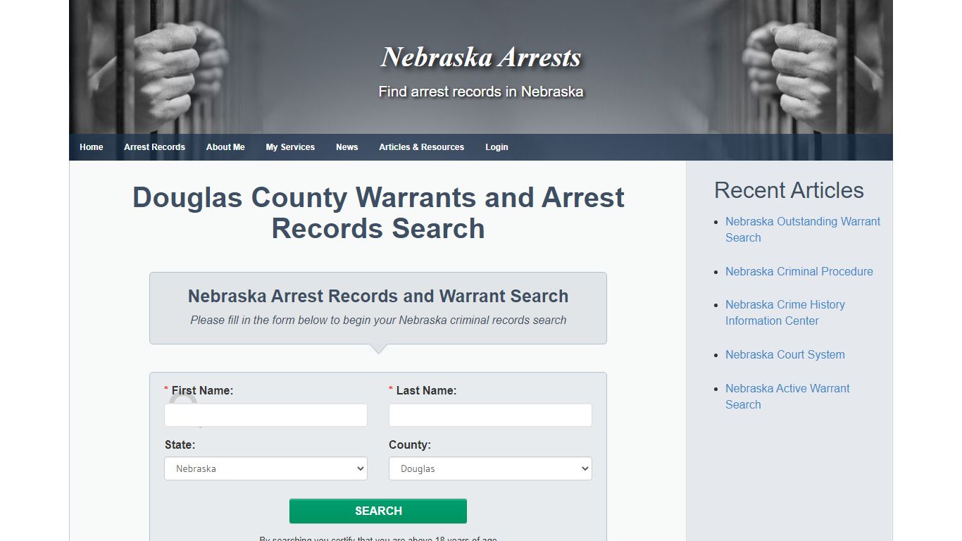 Douglas County Warrants and Arrest Records Search